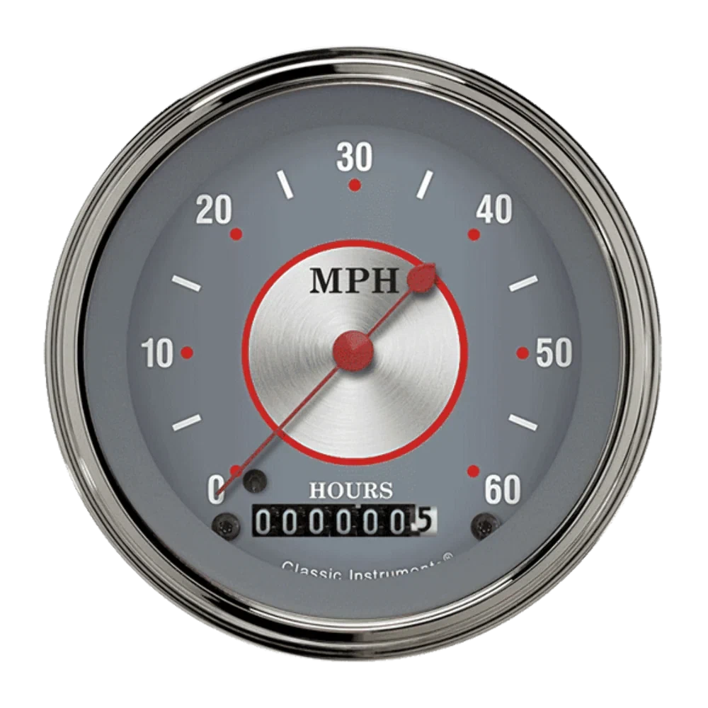 Silver Series 3 3_8_ Low Speed Speedometer LSSS